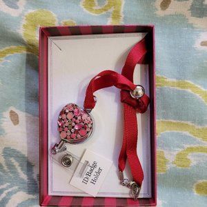 Heart Lanyard/Badge Holder